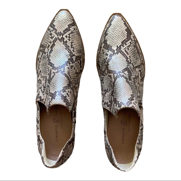 Chinese Laundry Fortune Python Bootie NWOT 8.5 - Picture 2 of 9